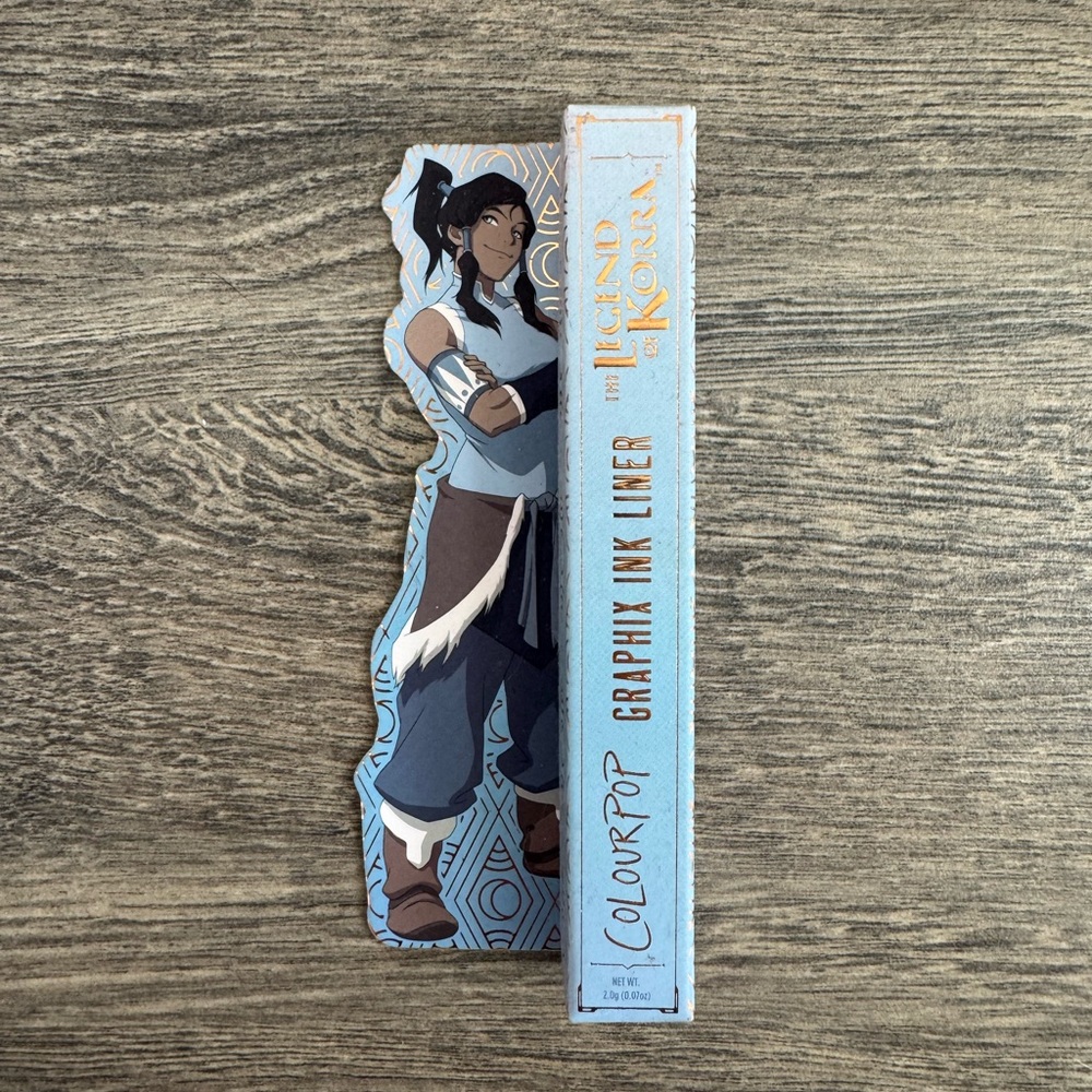 NEW IN BOX ColourPop Legend of Korra Graphix Ink Liner - Blue